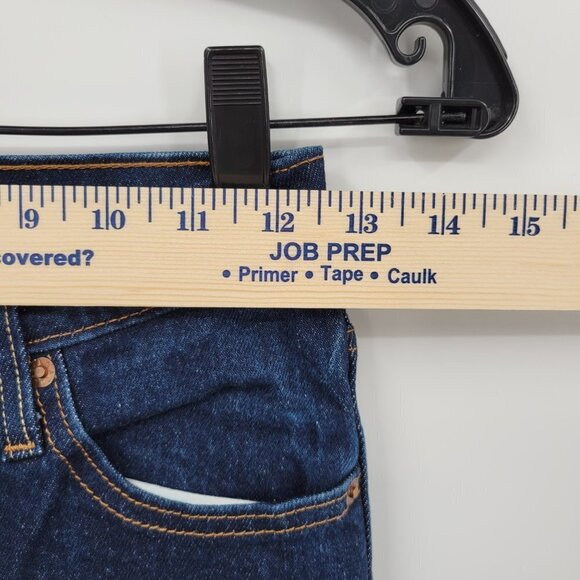 Levi's 501 Women Blue High Rise Button Fly Skinny Distressed Jeans Size 25 - Picture 10 of 14